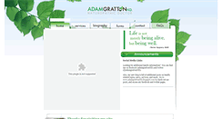 Desktop Screenshot of adamgrattonnd.com